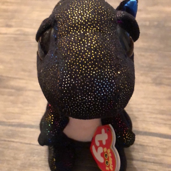 Ty Beanie Boo’s Anora Plush Dragon Toy Rainbow Stuffed Rare Retired 6" NWT New - Picture 2 of 6